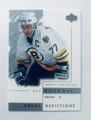 2002-03 Upper Deck Artistic Impressions Great Depictions #GD7 Ray Bourque Boston